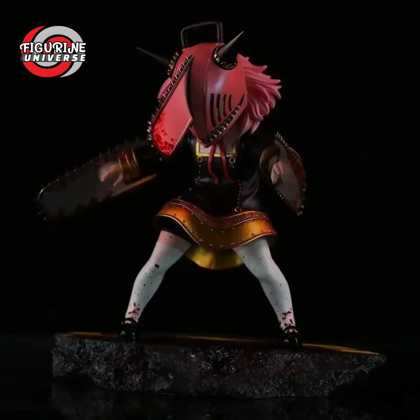 Figurine Anya x Pochita - Spy x Family et Chainsaw Man - 17cm