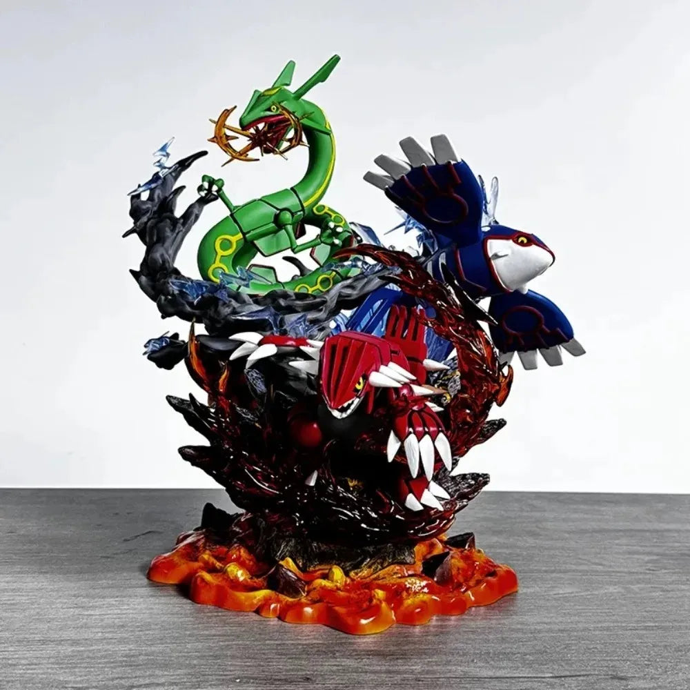 Rayquaza, Kyogre et Groudon - Pokémon™ - 35cm