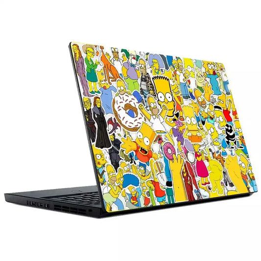 50 Autocollants Simpson - Les Simpson collé