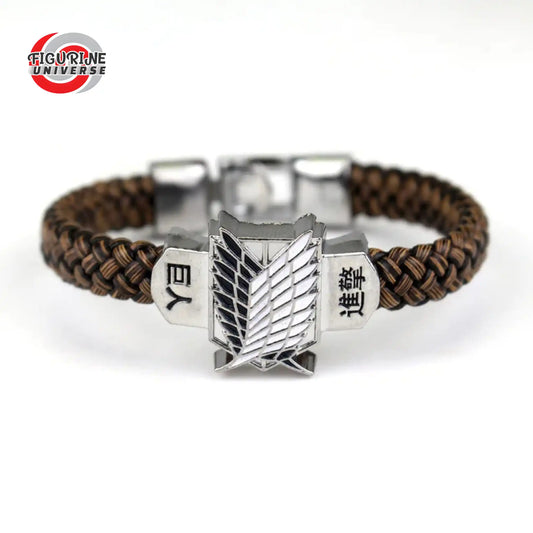 Bracelet - Attack on Titan™ - Cuir tissée