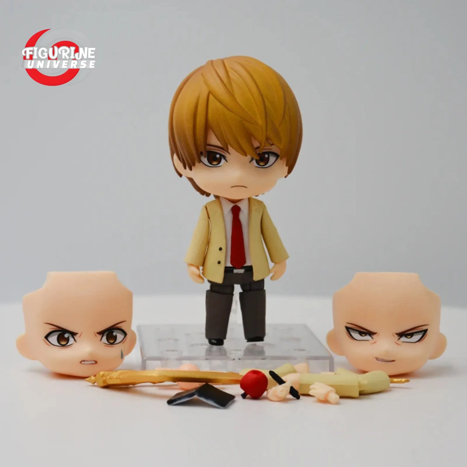 Figurine Yagami - Death Note (forme enfant) - 10cm de face 