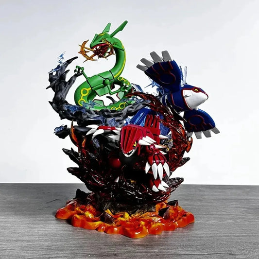 Rayquaza, Kyogre et Groudon - Pokémon™ - 35cm