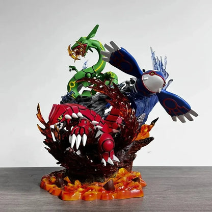 Rayquaza, Kyogre et Groudon - Pokémon™ - 35cm